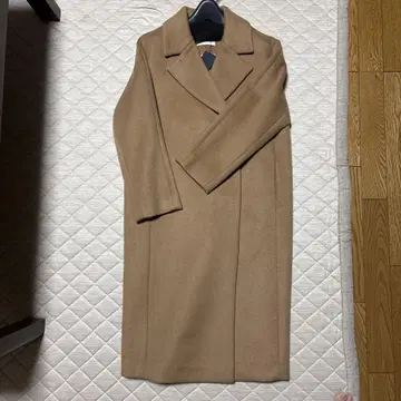 [ 미사용 새상품 ] 카멜 체스터 코트 One Size