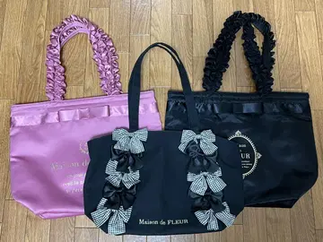 새상품급 Maison de FLEUR 토트백 3세트 메종 드 플뢰르