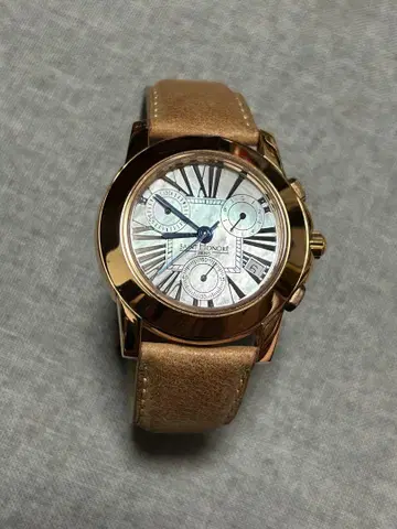 산토노레 크로노그래프 스위스산 남성용 여성용 손목시계 쿼츠