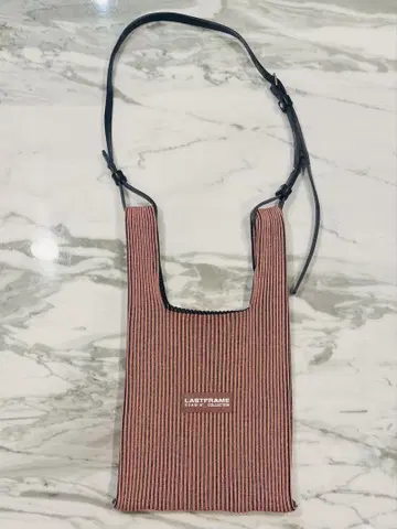 METALLIC MARKET BAG 스몰 사이즈 핑크