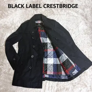 BLACK LABEL CRESTBRIDGE 트렌치코트 블랙