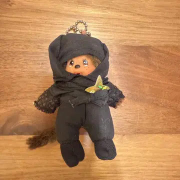 몽치치 블랙 닌자풍 봉제 인형