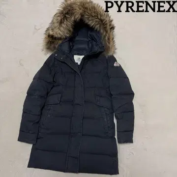 피레넥스 다운 파카 그레노블 36 S 네이비 퍼