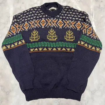 베네통 니트 스웨터 울