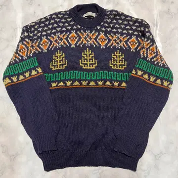 베네통 니트 스웨터 울