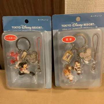 디즈니 미키마우스 칩과 데일 키체인 키링 NO.10