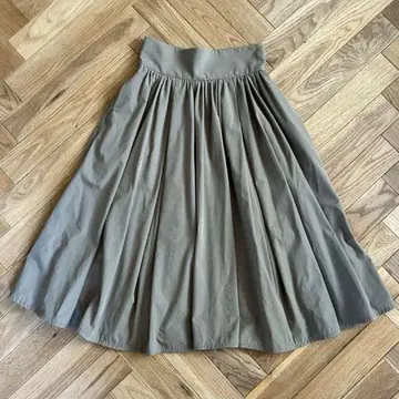 CLANE 볼륨 맥시 스커트 플레어 스커트 S 사이즈