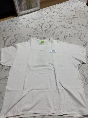 HUF 주사위 그래픽 티셔츠 화이트