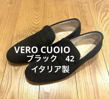 VERO CUOIO 페니 로퍼 블랙 42 이탈리아제