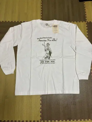 [ 새상품 ] BARNS 론T Fisherman's Uncle 사이즈 L