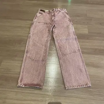 Andersson Bell 핑크 데님 와이드 레그