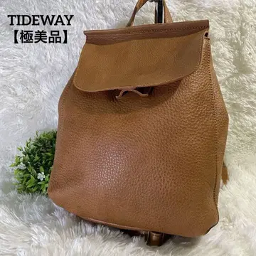 [ 컨디션 최상 ] TIDEWAY 백팩 천연 가죽 일본제 백팩