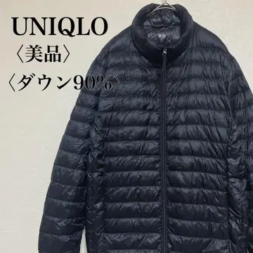 [새상품급] UNIQLO 퀼팅 다운 자켓 M 네이비 남성용 가을/겨울