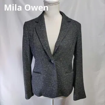 Mila Owen 테일러드 자켓 두꺼운 소재 울 혼방