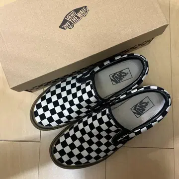 VANS 체커 스니커즈 26.0cm