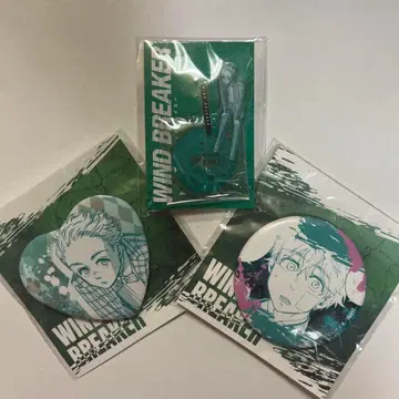 WIND BREAKER 윈브레 복권 메이트 니이 아키히코 3점 세트