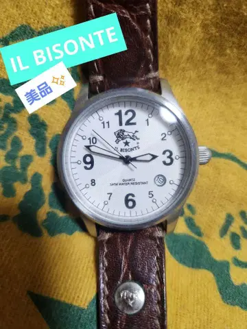 IL BISONTE 쿼츠 손목시계