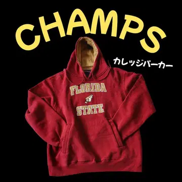 CHAMPS [ 칼리지 후드티 ] 플로리다 와펜 구제 의류 맨투맨 M
