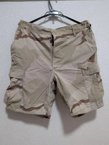 카모플라쥬 카고 숏팬츠