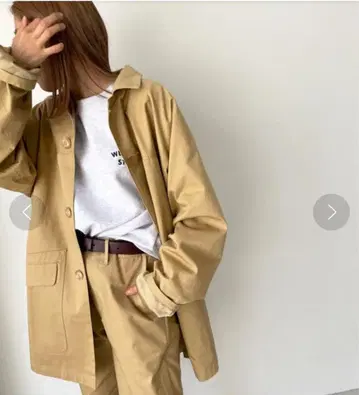 캐널진 치노 하프 자켓