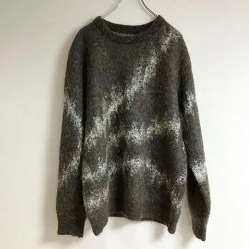 FDMTL 팬더멘탈 모헤어 자카드 그라데이션 니트