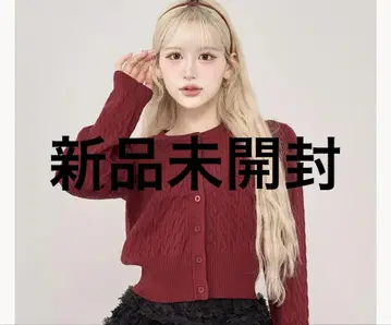 새상품 미개봉 Darich 내로우 케이블 니트 가디건