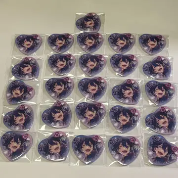 앙스타 GIRA 데코 데코 하트 캔뱃지 캔뱃지