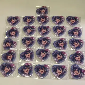 앙스타 GIRA 데코 데코 하트 캔뱃지 캔뱃지