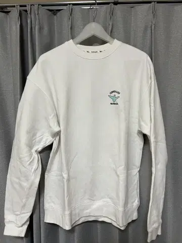 Mark Gonzales 아트 맨투맨 화이트