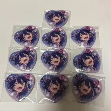 앙스타 GIRA 데코 기라데코 하트 캔뱃지 캔뱃지 레이