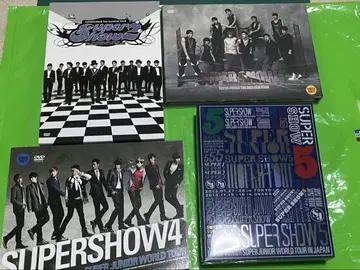 슈퍼주니어 슈퍼쇼 라이브 DVD 세트