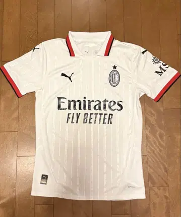 AC 밀라노 125주년 웨이 유니폼 M 상당 Puma 정품