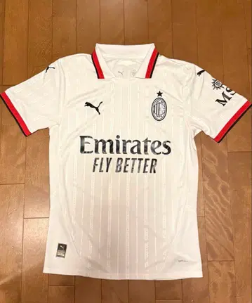 AC 밀라노 125주년 웨이 유니폼 M 상당 Puma 정품