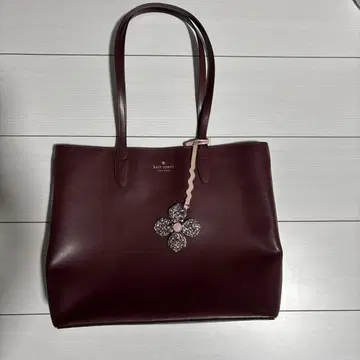kate spade 버건디 토트백