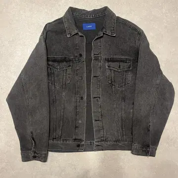 SCENERITY 다크 그레이 데님 자켓