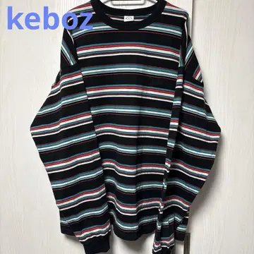 Keboz 긴팔 스트라이프 티셔츠