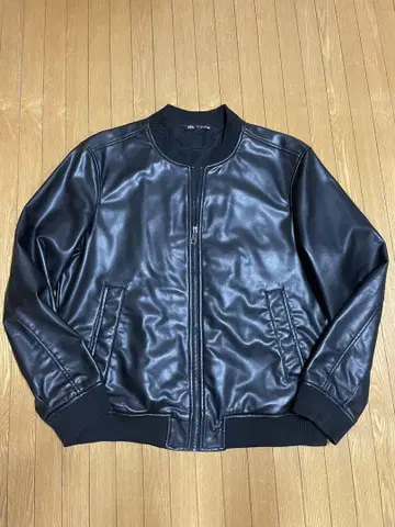 ZARA 블랙 봄버 자켓 L