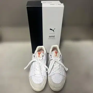 Puma ami 콜라보 스니커즈 화이트