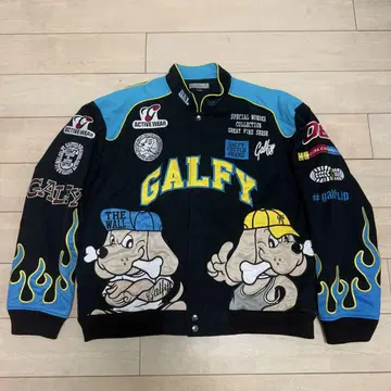 GALFY 갈피 료야 자켓 바시티 자켓 대형견