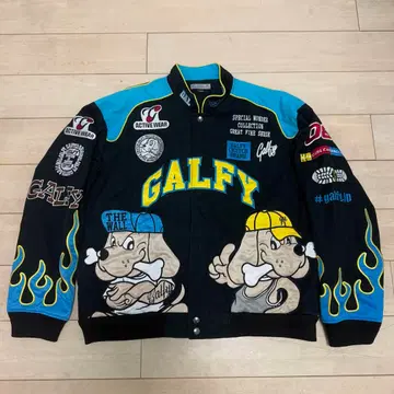 GALFY 갈피 료야 자켓 바시티 자켓 대형견