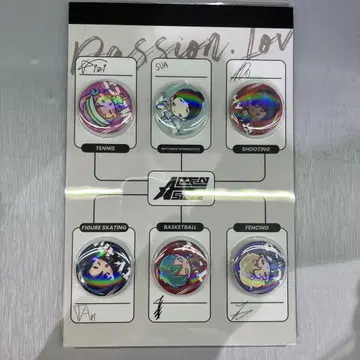ALIENSTAGE 에이리언 스테이지 3주년 중국 한정 배지 세트