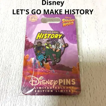 LET'S GO MAKE HISTORY 핀 배지