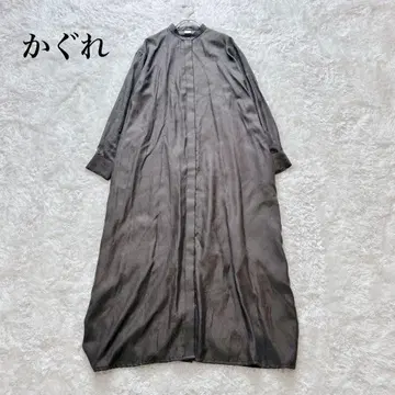 카구레 큐프라 코튼 셔츠 원피스 2024년 최신 모델 긴팔