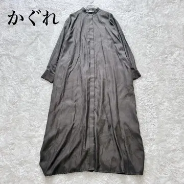 카구레 큐프라 코튼 셔츠 원피스 2024년 최신 모델 긴팔