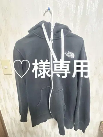 THE NORTHFACE 후드티 블랙