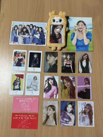 TWICE K-POP 지효 트레이딩 카드 묶음 판매