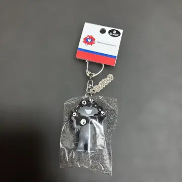 EXPO2025 블랙 미야쿠미야쿠 입체 PVC 키링 플레이트 부착 블랙