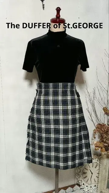 The DUFFER of St.GEORGE 체크 랩스커트