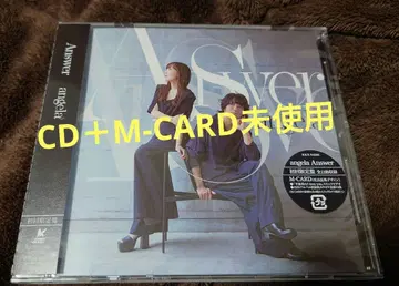 angela Answer 초회 한정판 M-CARD 미사용
