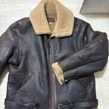 AVIREX FLIGHT JACKET MKV 48 다크 브라운